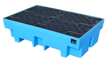 GREEN - LINE PE - Auffangwanne WP - PE 2/2, aus robustem Polyethylen, Blau - Staplertechnik24 - 4520 - 10 - 0000 - 0