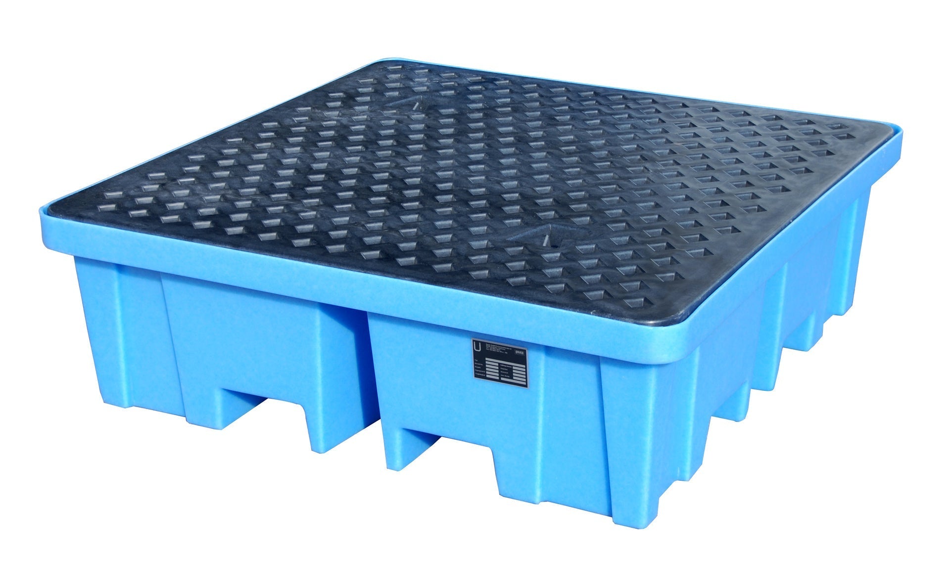 GREEN - LINE PE - Auffangwanne WPA - PE 4/2, aus robustem Polyethylen, Blau - Staplertechnik24 - 4520 - 09 - 0000 - 0