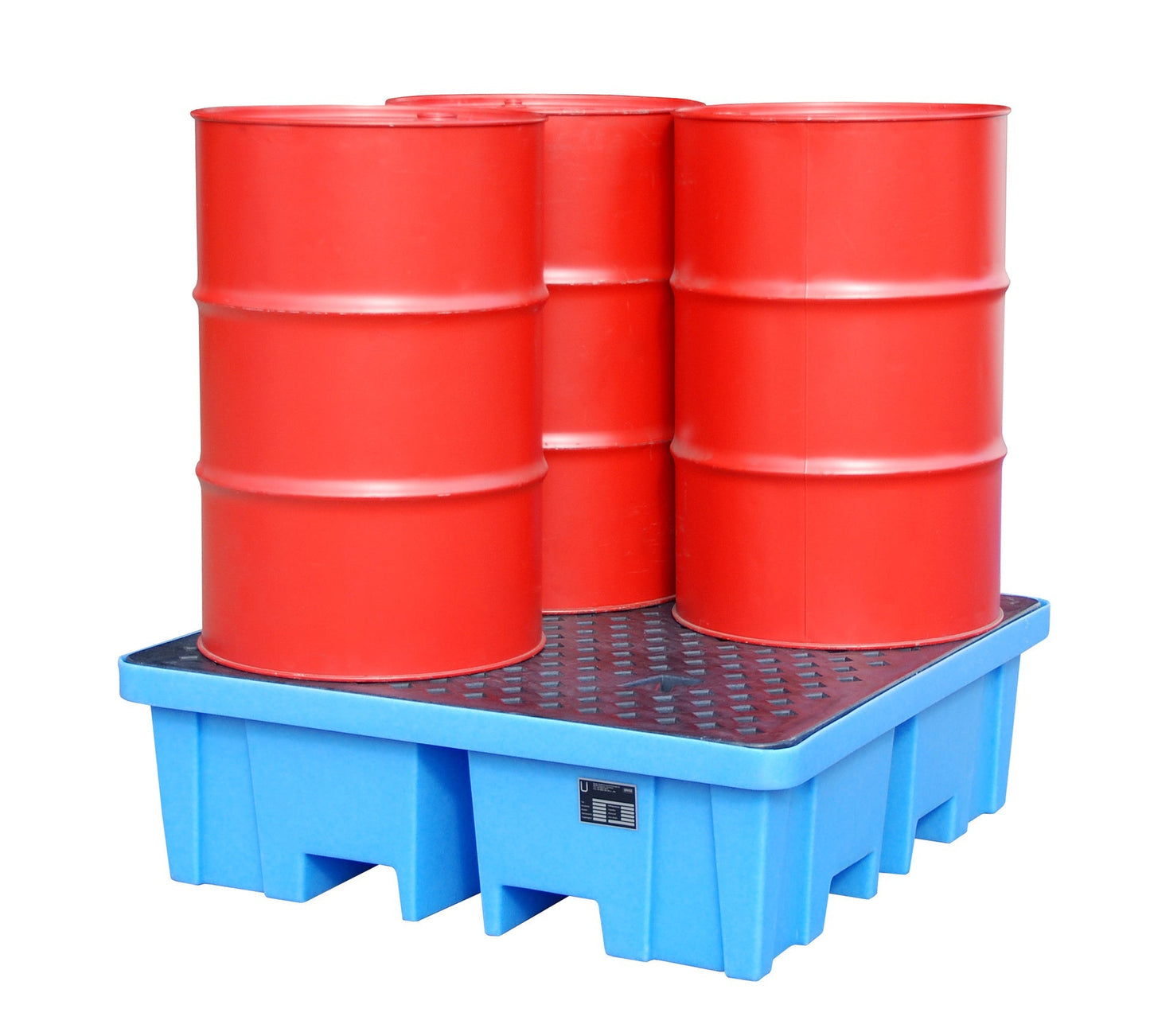 GREEN - LINE PE - Auffangwanne WP - PE 4/2, aus robustem Polyethylen, Blau - Staplertechnik24 - 4520 - 14 - 0000 - 0