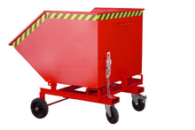 Kastenwagen KW - ET 1000, lackiert, Feuerrot - Staplertechnik24 - 4438 - 08 - 0000 - 2