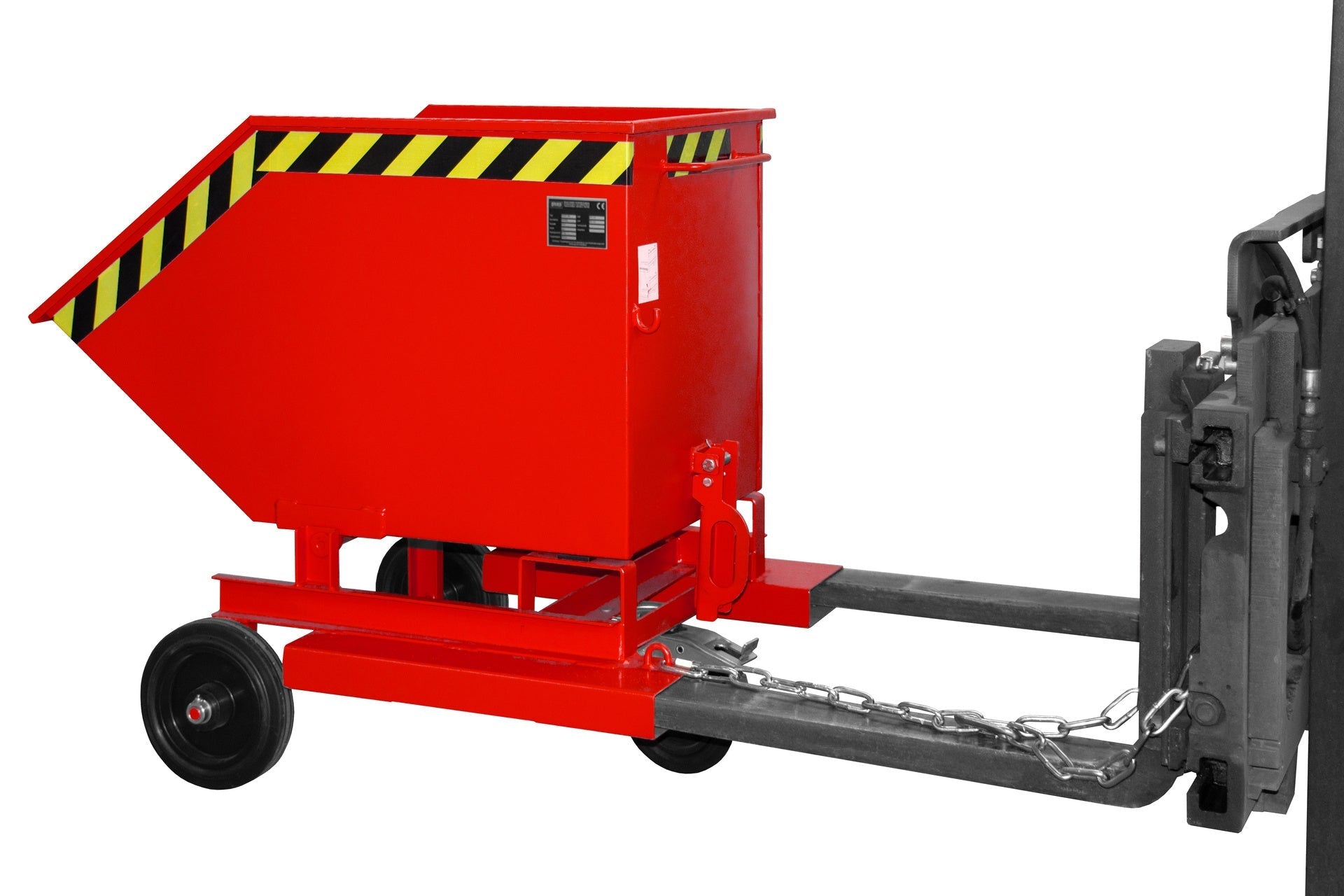 Kastenwagen KW - ET 250, lackiert, Feuerrot - Staplertechnik24 - 4438 - 02 - 0000 - 2
