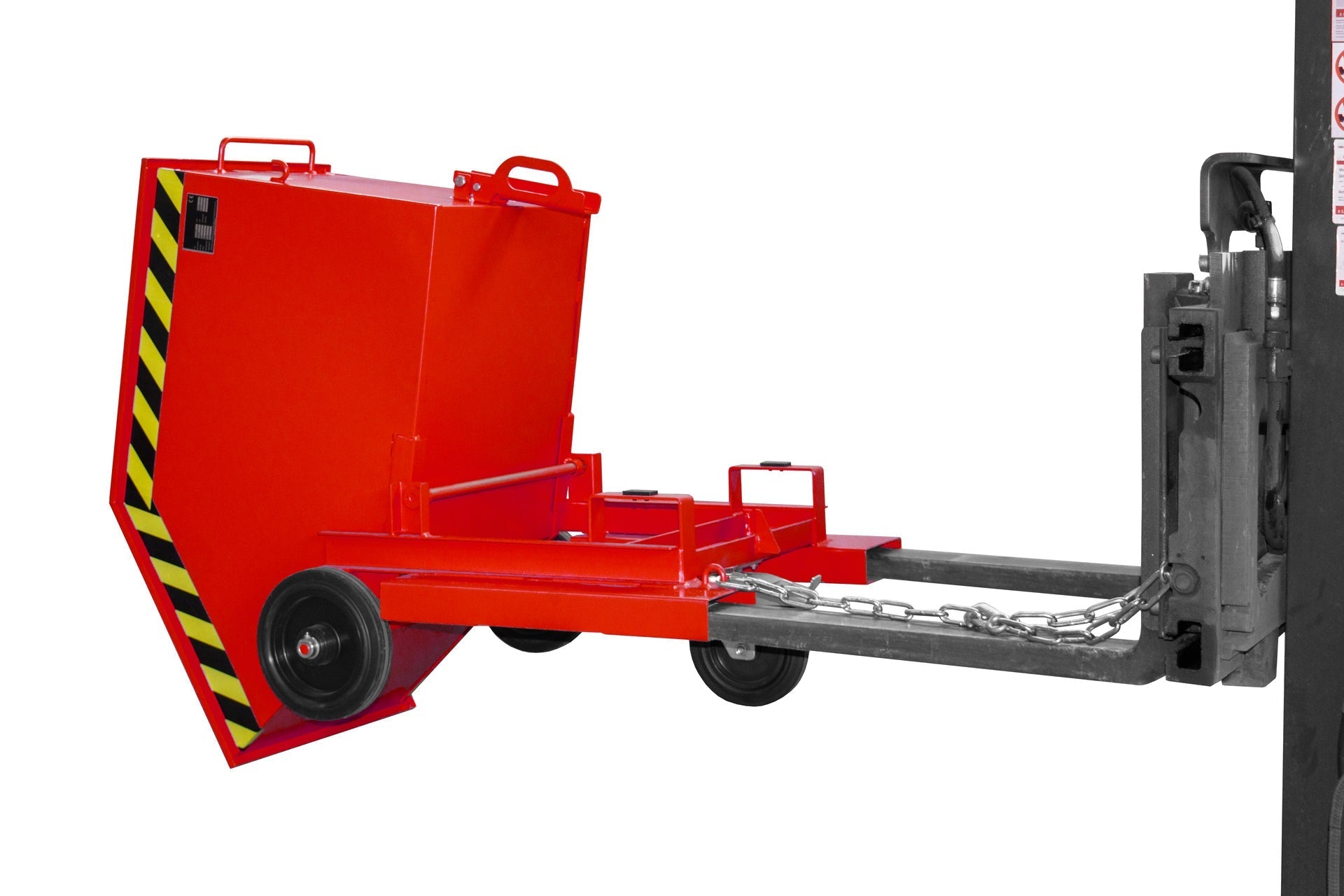 Kastenwagen KW - ET 250, lackiert, Feuerrot - Staplertechnik24 - 4438 - 02 - 0000 - 2