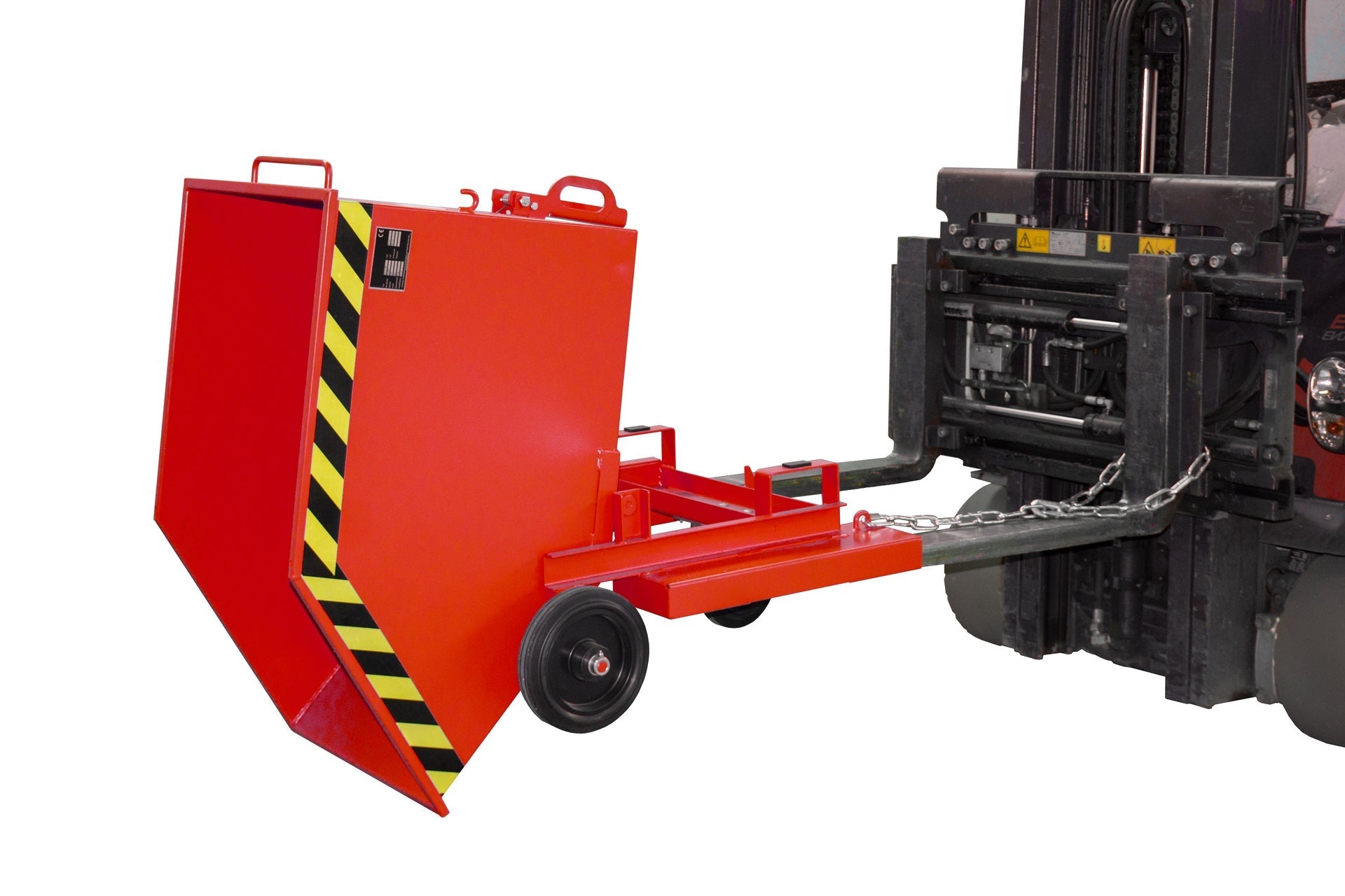 Kastenwagen KW - ET 250, lackiert, Feuerrot - Staplertechnik24 - 4438 - 02 - 0000 - 2