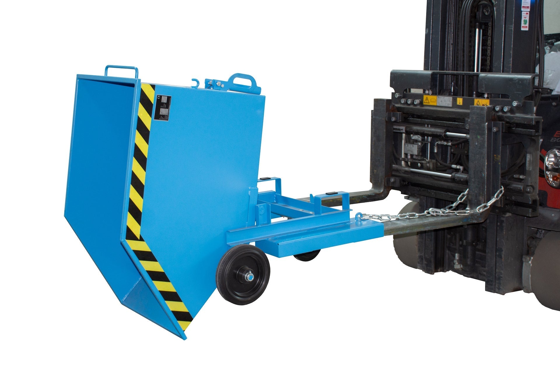 Kastenwagen KW - ET 250, lackiert, Lichtblau - Staplertechnik24 - 4438 - 02 - 0000 - 3