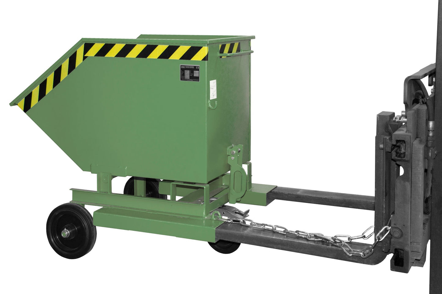 Kastenwagen KW - ET 250, lackiert, Resedagrün - Staplertechnik24 - 4438 - 02 - 0000 - 4