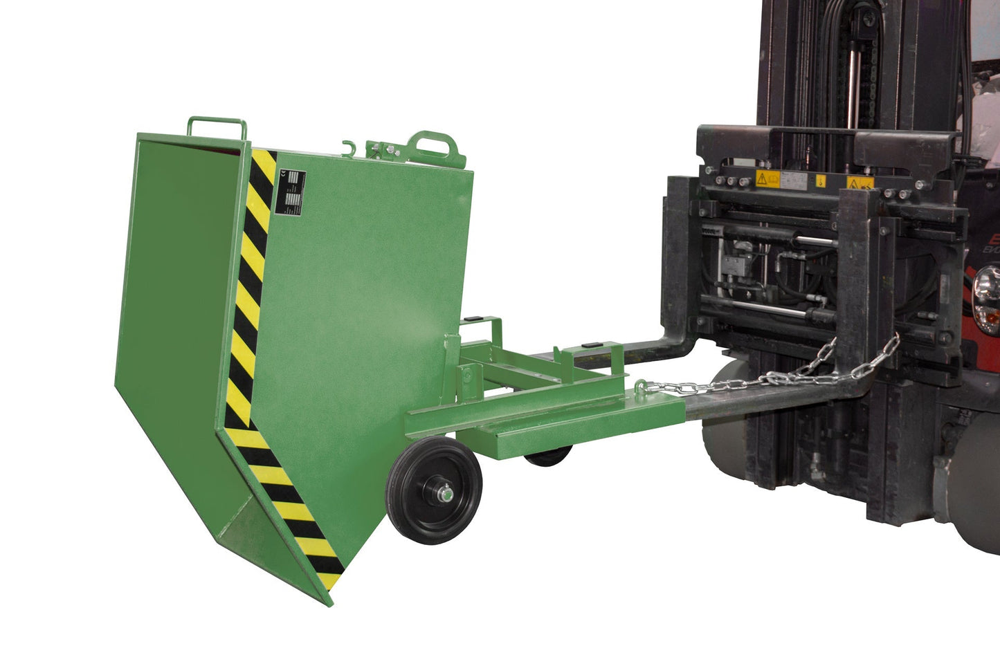 Kastenwagen KW - ET 250, lackiert, Resedagrün - Staplertechnik24 - 4438 - 02 - 0000 - 4