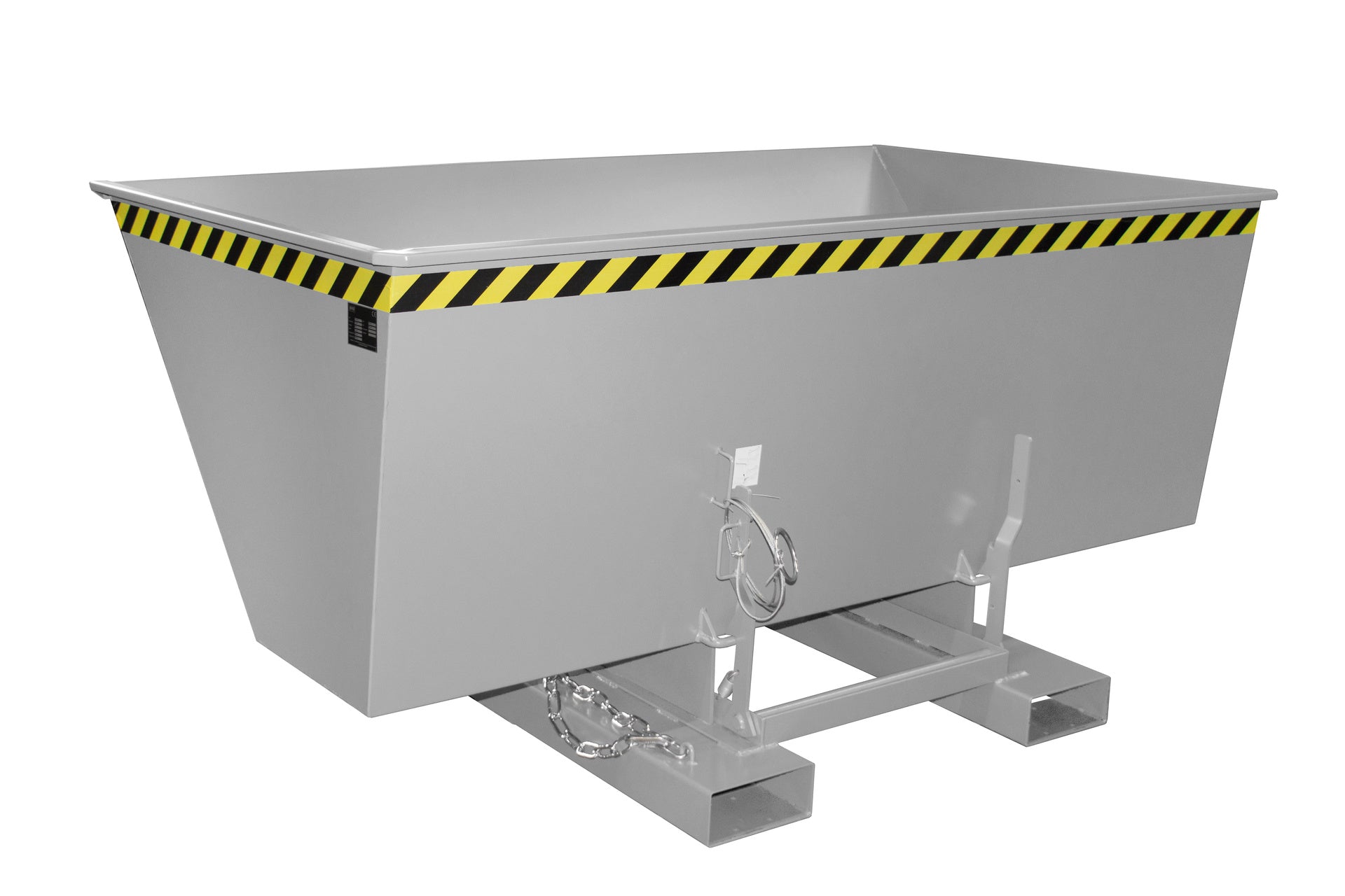 Kippbehälter AK 150, lackiert, Mausgrau - Staplertechnik24 - 4462 - 04 - 0000 - 5