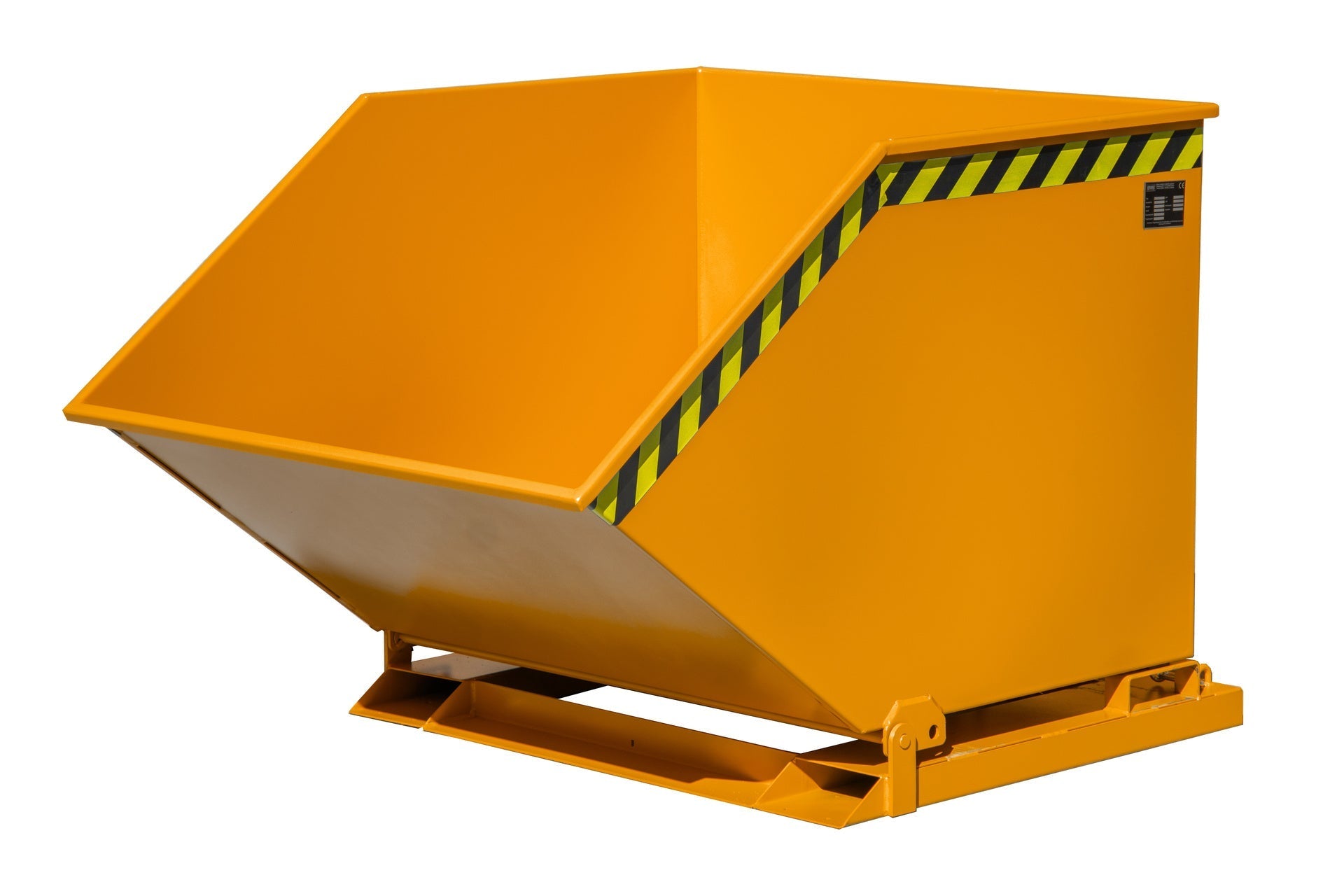 Kippmulde KK 1000, lackiert, Gelborange - Staplertechnik24 - 4541 - 05 - 0000 - 1