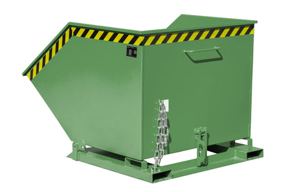 Kippmulde KK 1000, lackiert, Resedagrün - Staplertechnik24 - 4541 - 05 - 0000 - 4