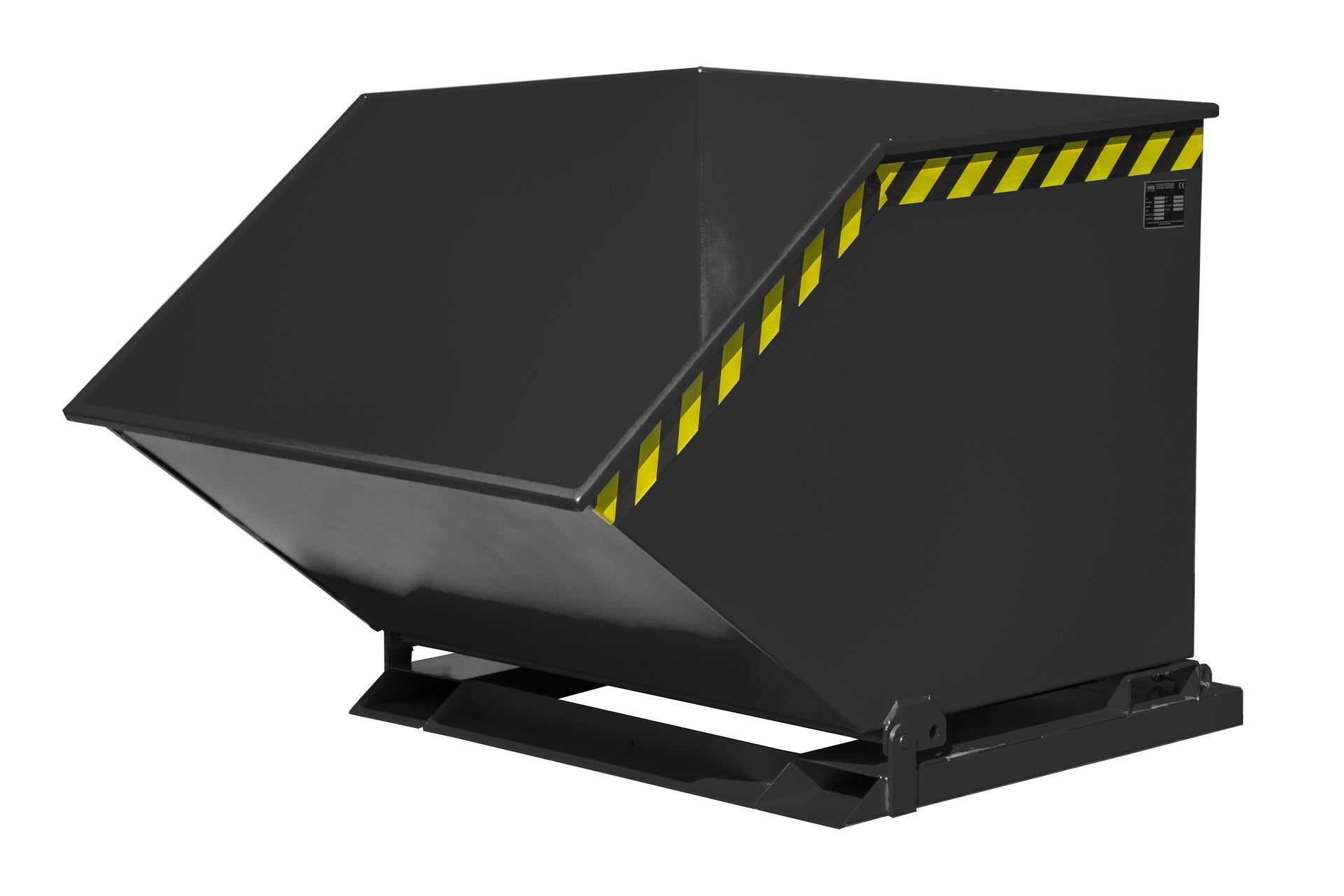 Kippmulde KK 1000, lackiert, Schwarzgrau - Staplertechnik24 - 4541 - 05 - 0000 - 16