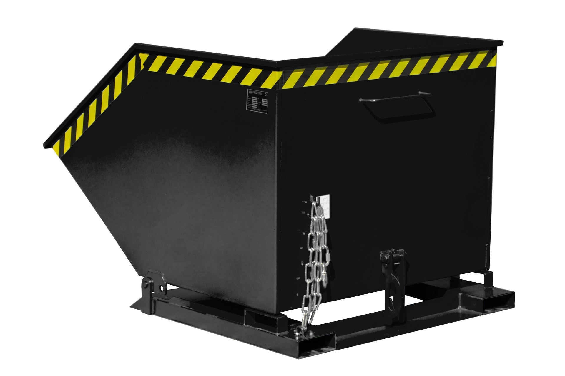 Kippmulde KK 1000, lackiert, Schwarzgrau - Staplertechnik24 - 4541 - 05 - 0000 - 16