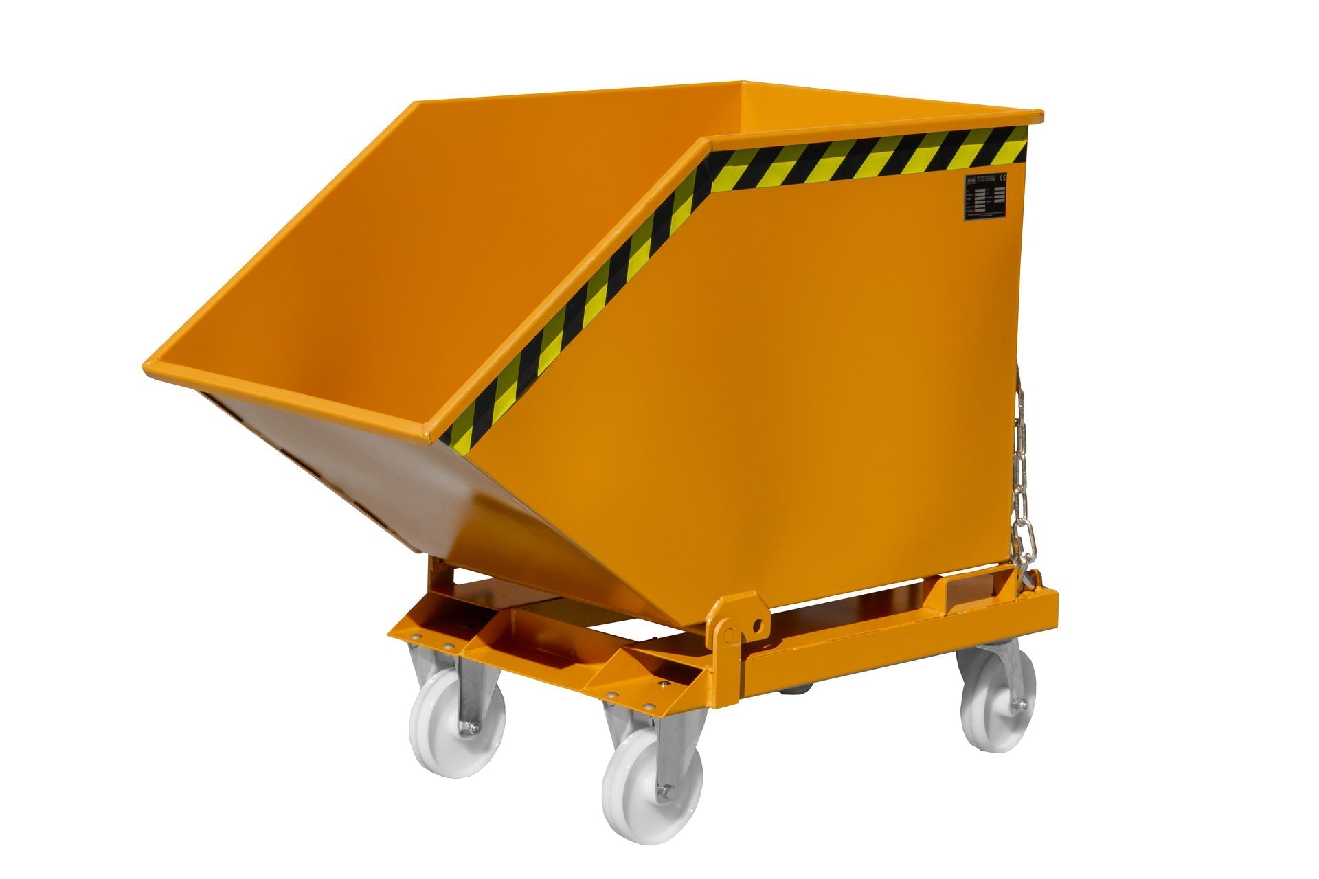 Kippmulde KK 400, lackiert, Gelborange - Staplertechnik24 - 4541 - 02 - 0000 - 1