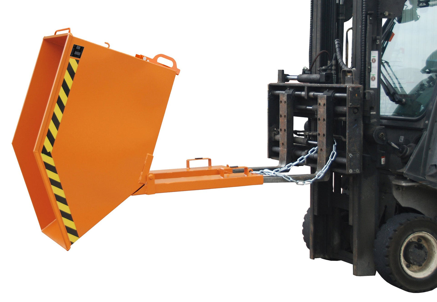 Kippmulde KK 600, lackiert, Gelborange - Staplertechnik24 - 4541 - 03 - 0000 - 1