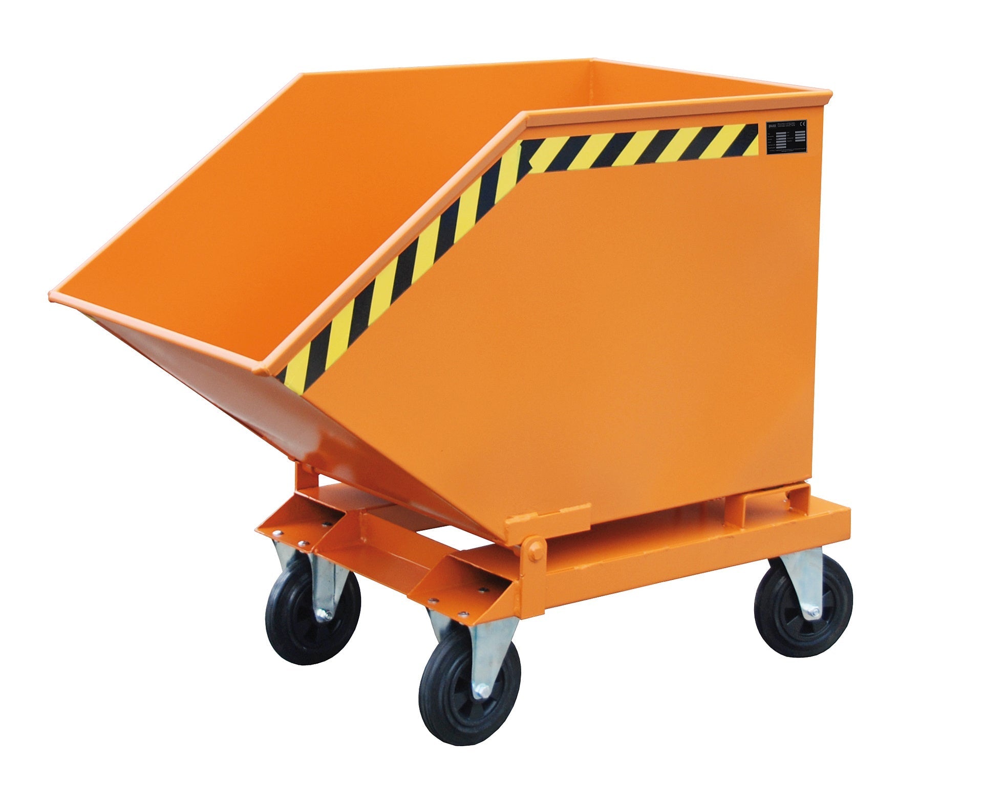 Kippmulde KK 600, lackiert, Gelborange - Staplertechnik24 - 4541 - 03 - 0000 - 1