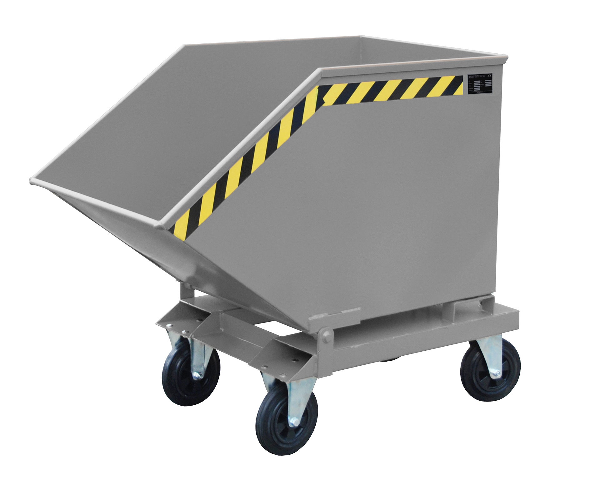 Kippmulde KK 600, lackiert, Mausgrau - Staplertechnik24 - 4541 - 03 - 0000 - 5