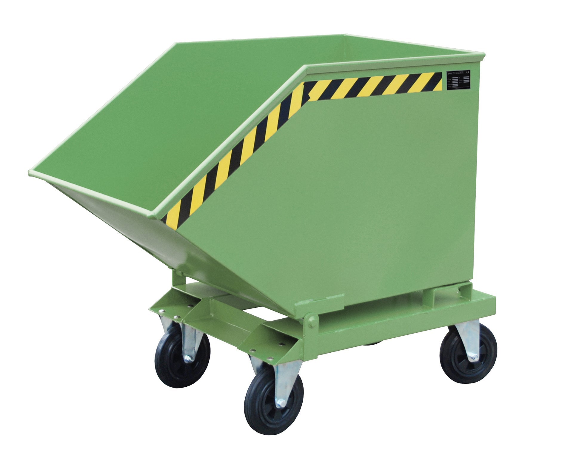 Kippmulde KK 600, lackiert, Resedagrün - Staplertechnik24 - 4541 - 03 - 0000 - 4