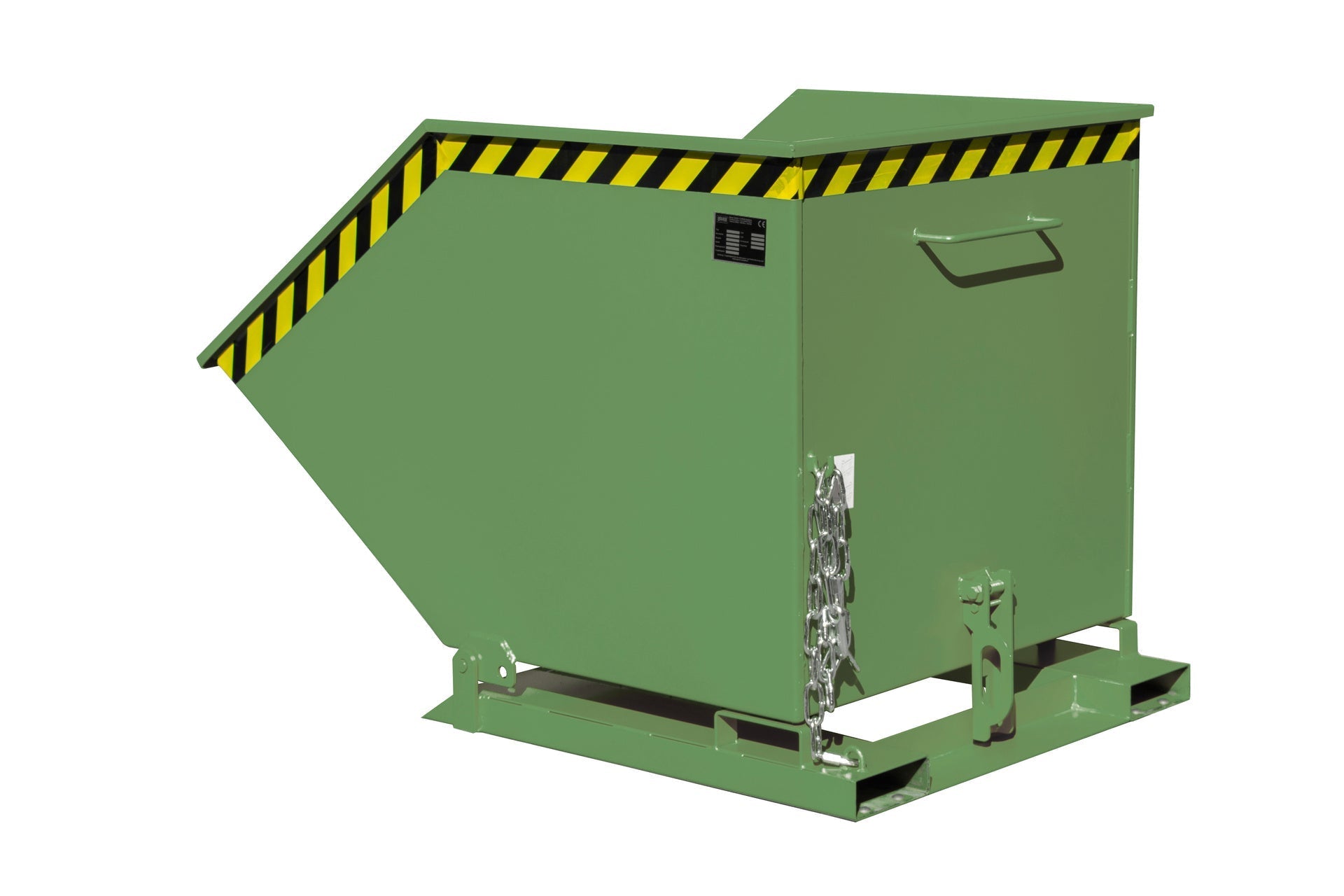 Kippmulde KK 800, lackiert, Resedagrün - Staplertechnik24 - 4541 - 04 - 0000 - 4