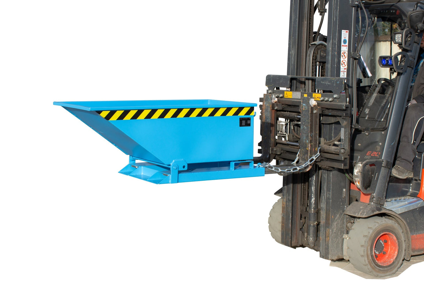 Kippmulde KN 250, lackiert, Lichtblau - Staplertechnik24 - 4541 - 06 - 0000 - 3