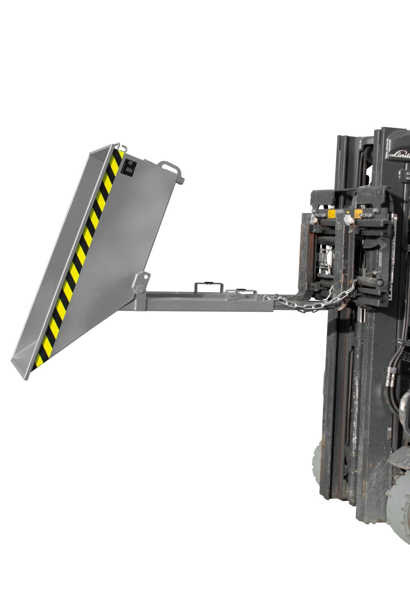 Kippmulde KN 250, lackiert, Mausgrau - Staplertechnik24 - 4541 - 06 - 0000 - 5