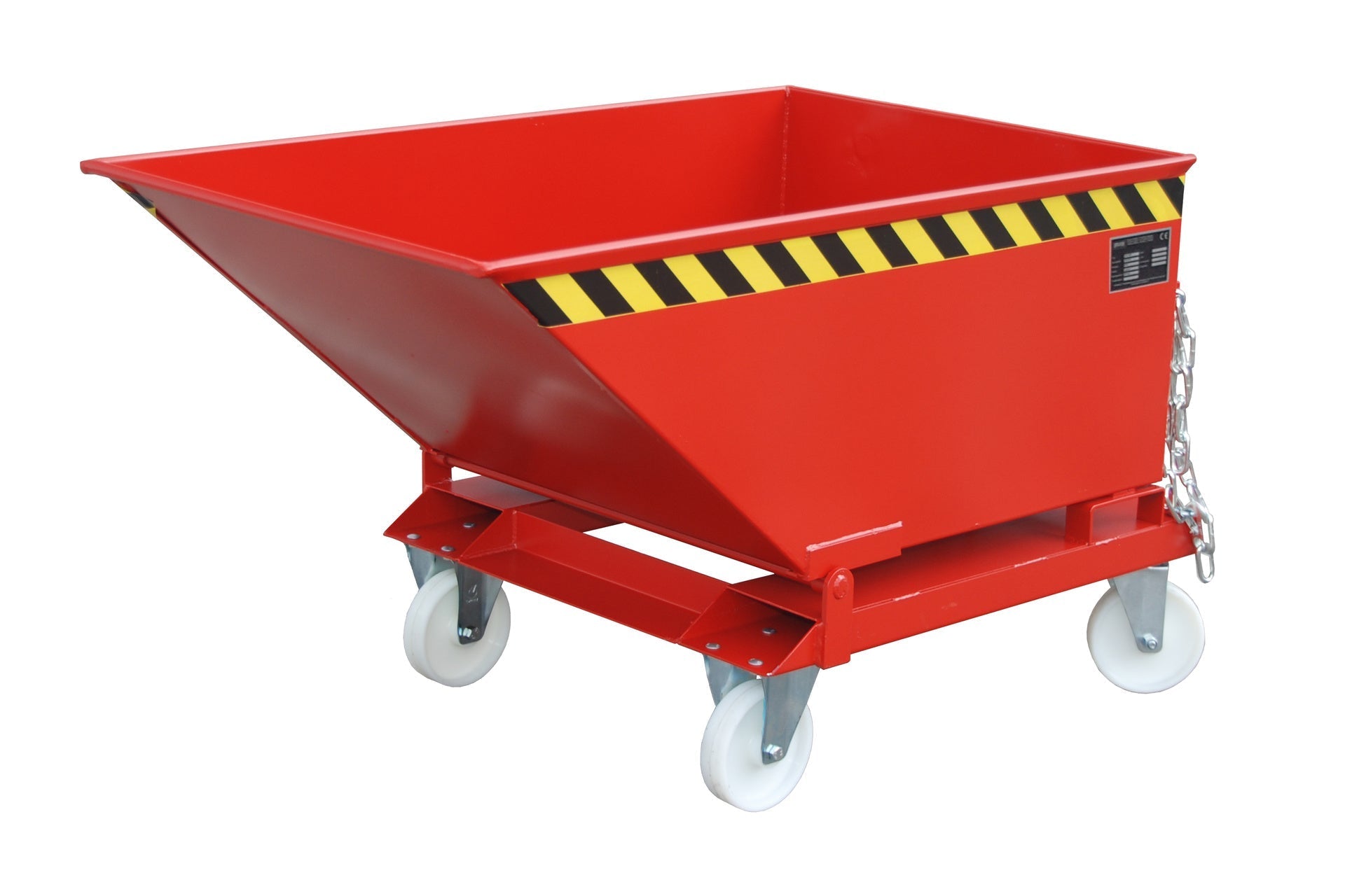 Kippmulde KN 400, lackiert, Feuerrot - Staplertechnik24 - 4541 - 07 - 0000 - 2