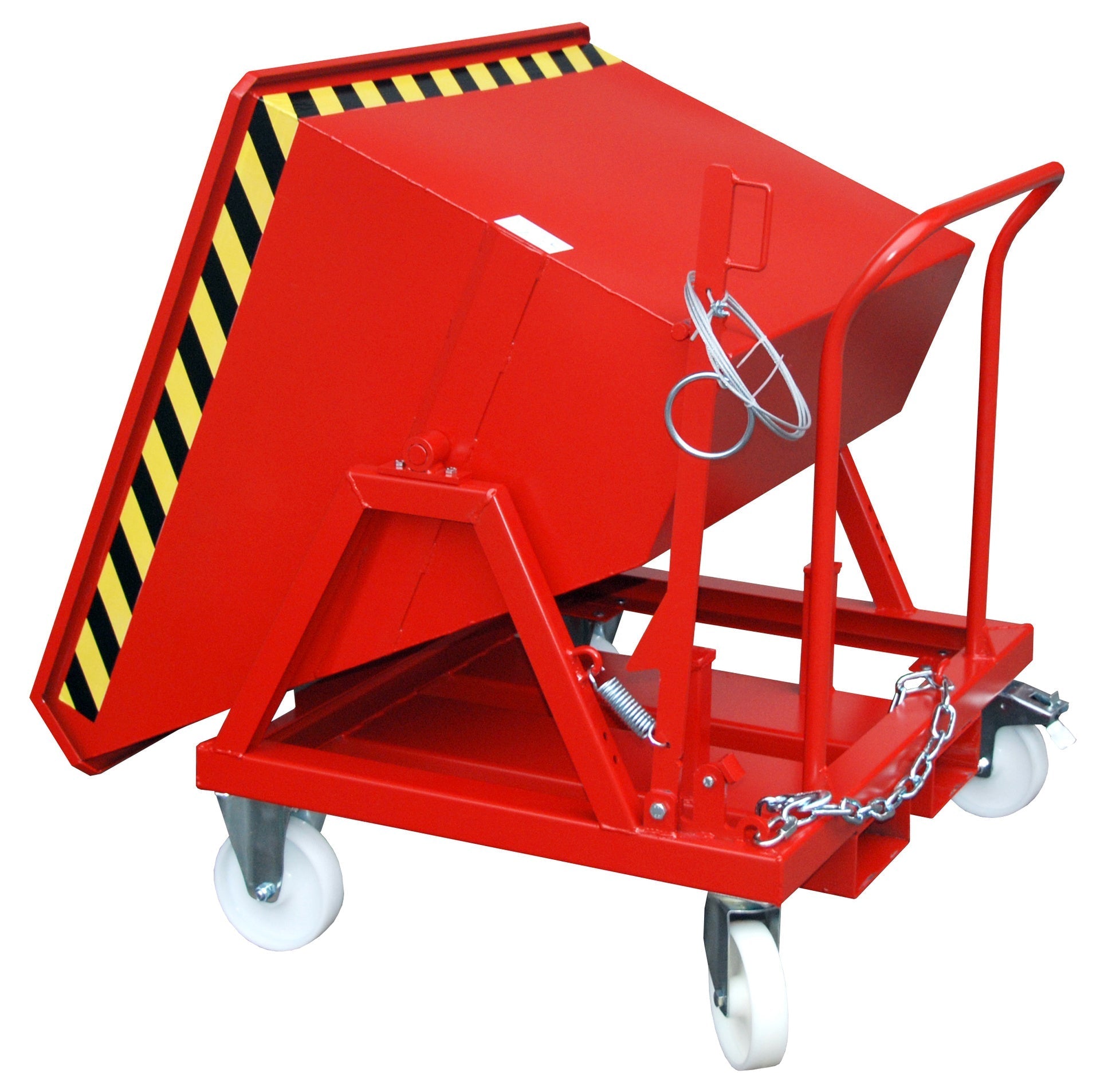 Kippmulde KS 400, lackiert, Feuerrot - Staplertechnik24 - 4541 - 15 - 0000 - 2