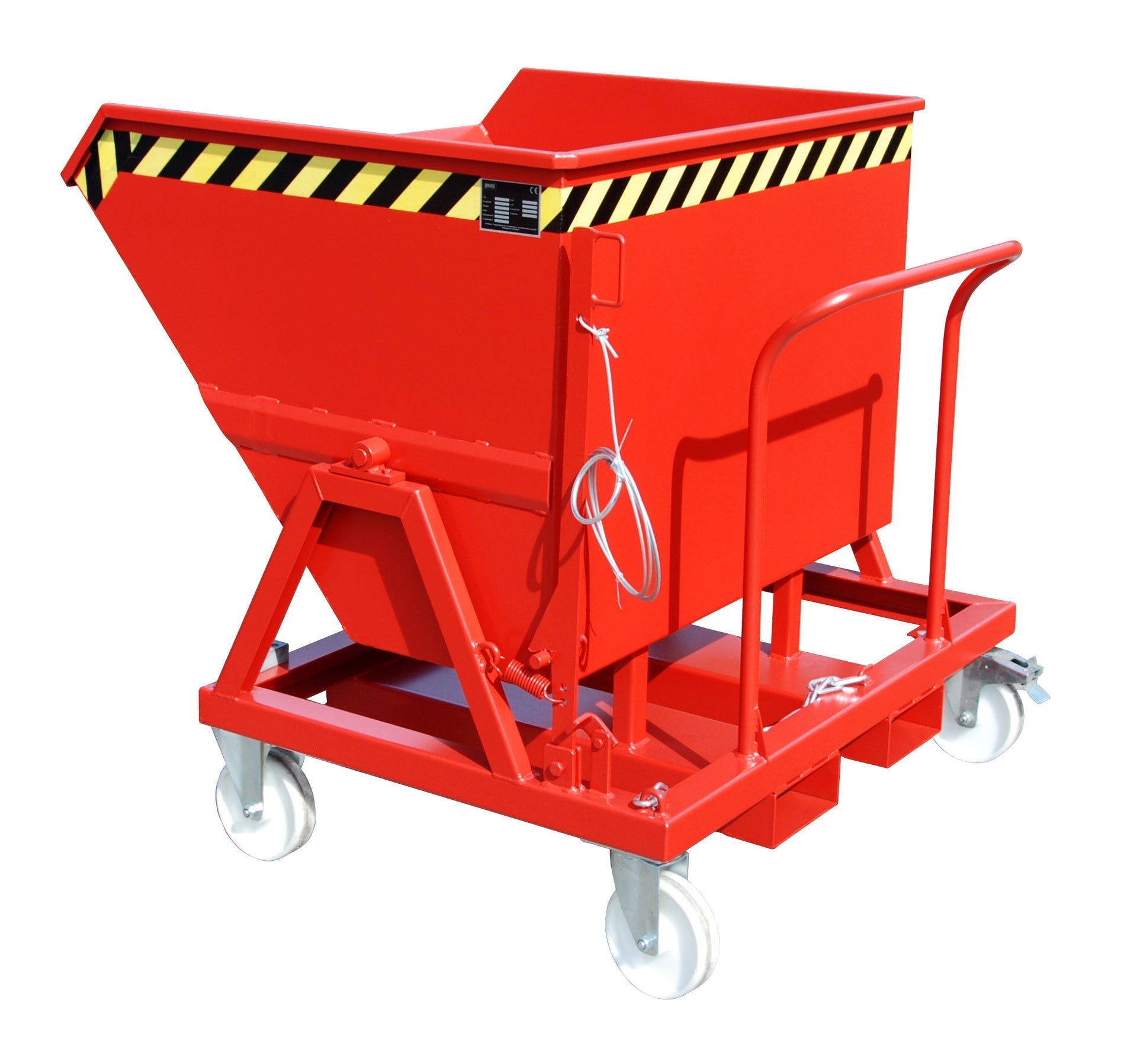 Kippmulde KS 550, lackiert, Feuerrot - Staplertechnik24 - 4541 - 16 - 0000 - 2