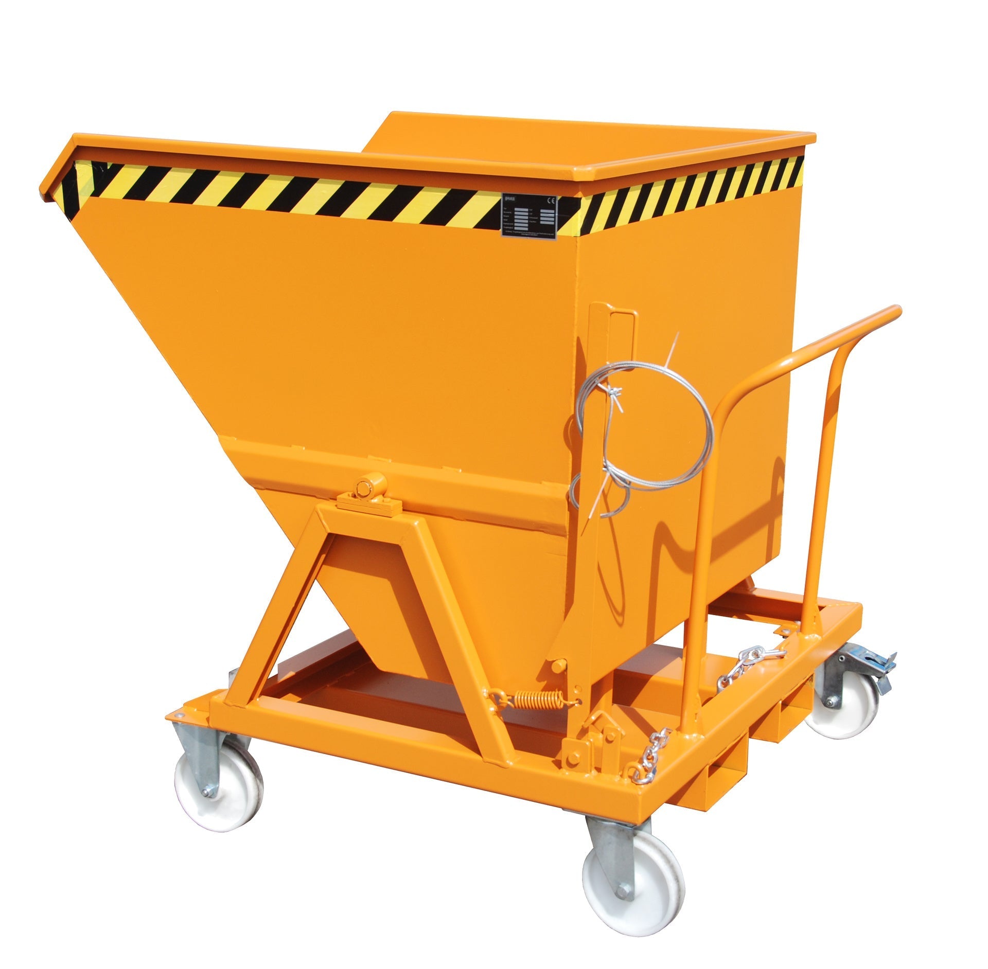 Kippmulde KS 700, lackiert, Gelborange - Staplertechnik24 - 4541 - 17 - 0000 - 1