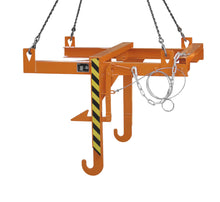 Kipptraverse für Baustoffbehälter BBT, lackiert, Gelborange - Staplertechnik24 - 4511 - 08 - 0000 - 1