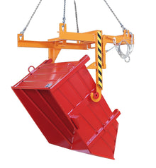 Kipptraverse für Baustoffbehälter BBT, lackiert, Gelborange - Staplertechnik24 - 4511 - 08 - 0000 - 1