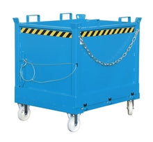 Klappbodenbehälter FB 1000, lackiert, Lichtblau - Staplertechnik24 - 4417 - 33 - 6000 - 3