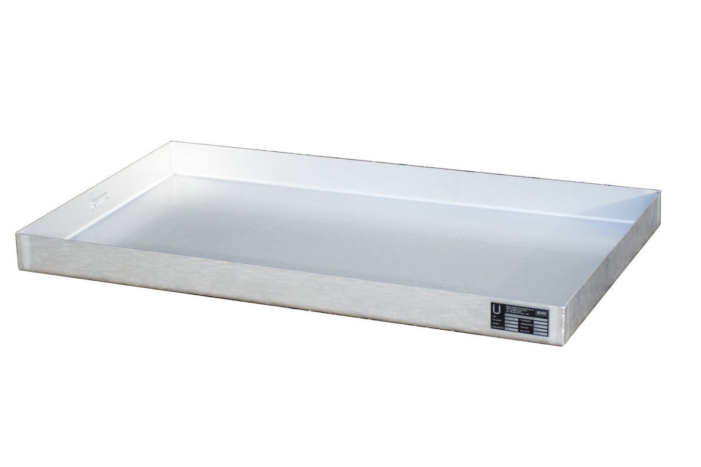 Kleingebindewanne KGW 3 V4A, Edelstahl 1.4571 - Staplertechnik24 - 4473 - 60 - 0000 - 11