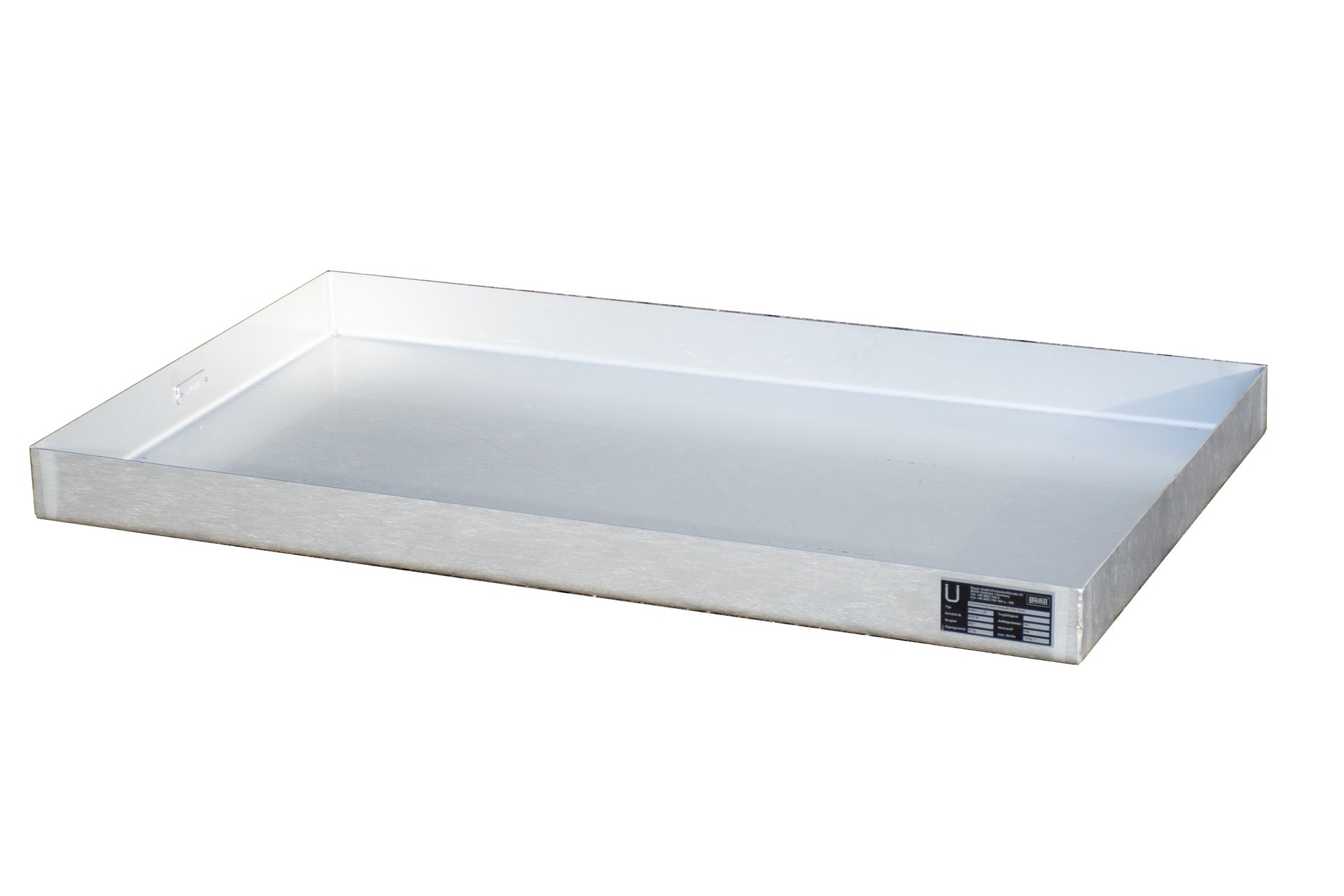 Kleingebindewanne KGW 3 V4A, Edelstahl 1.4571 - Staplertechnik24 - 4473 - 60 - 0000 - 11