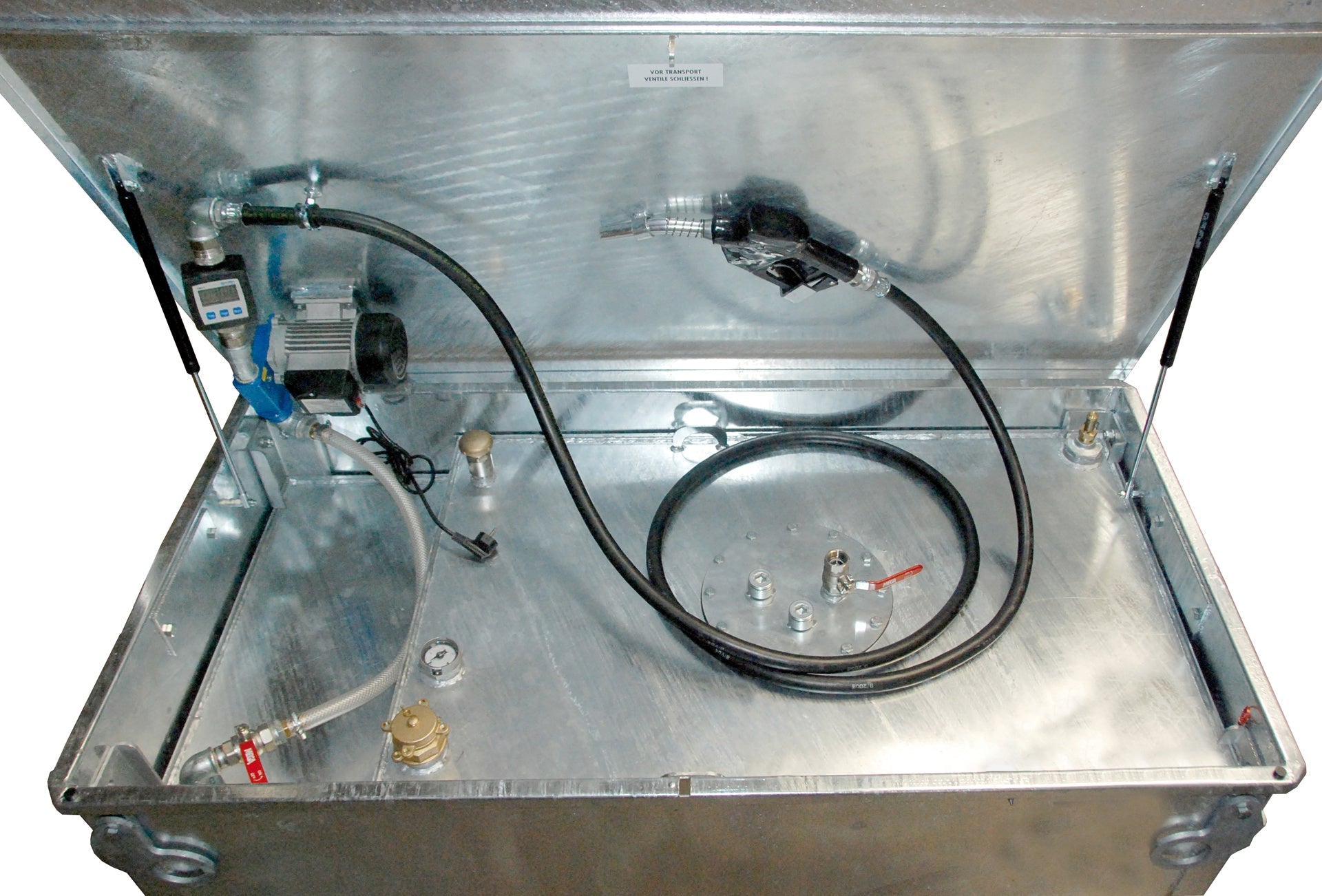 Kraftstoff - Tank MT 1000, feuerverzinkt - Staplertechnik24 - 4514 - 03 - 0000 - 7