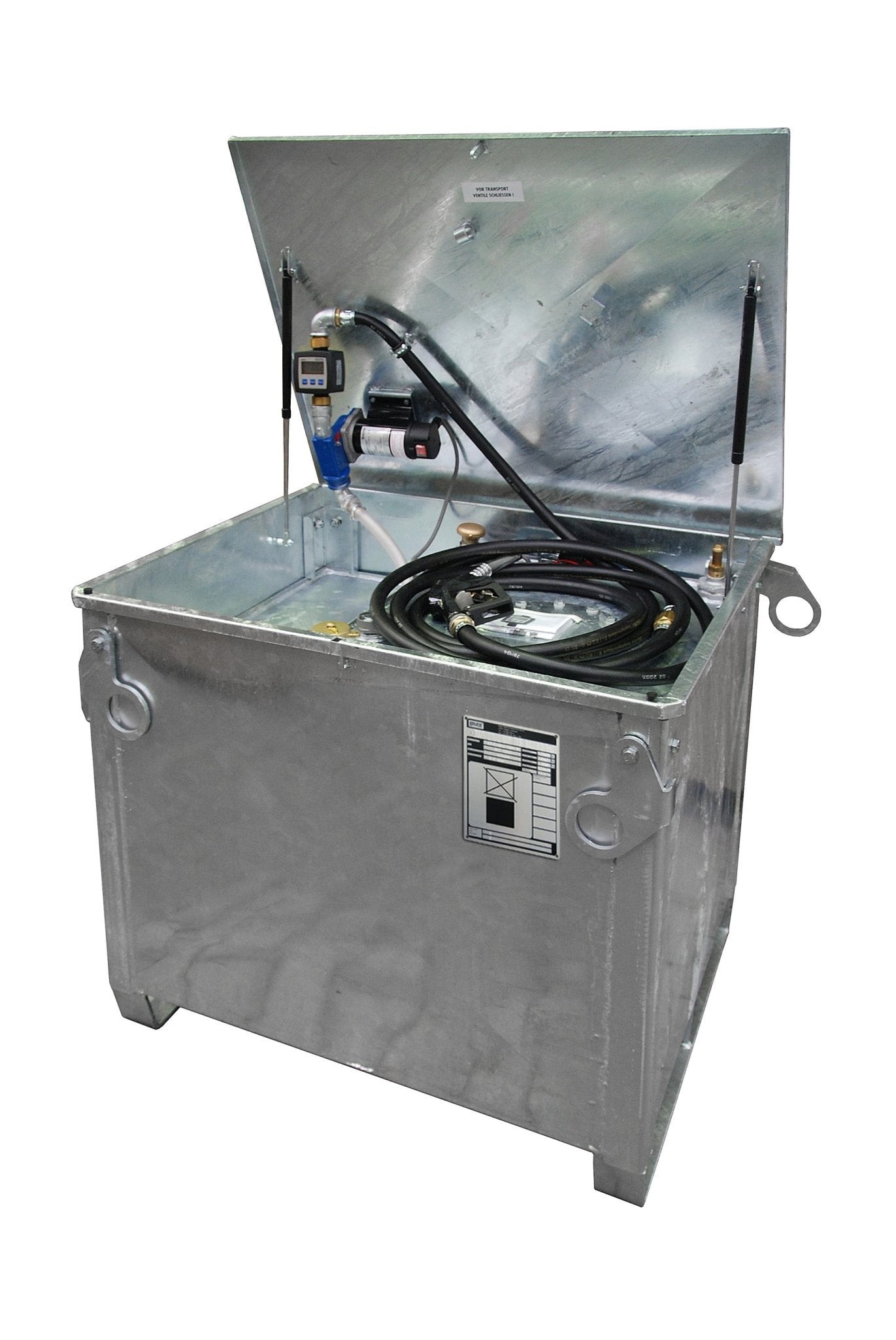 Kraftstoff - Tank MT 450, feuerverzinkt - Staplertechnik24 - 4514 - 01 - 0000 - 7