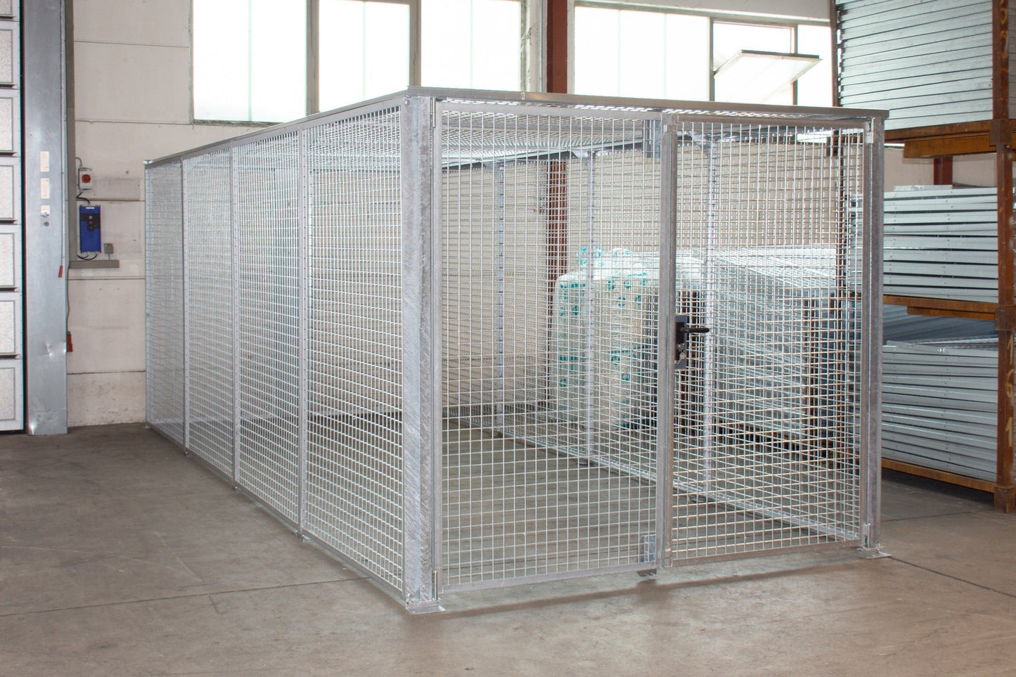 Lagerbox LBM 6000, feuerverzinkt - Staplertechnik24 - 4477 - 40 - 3000 - 7