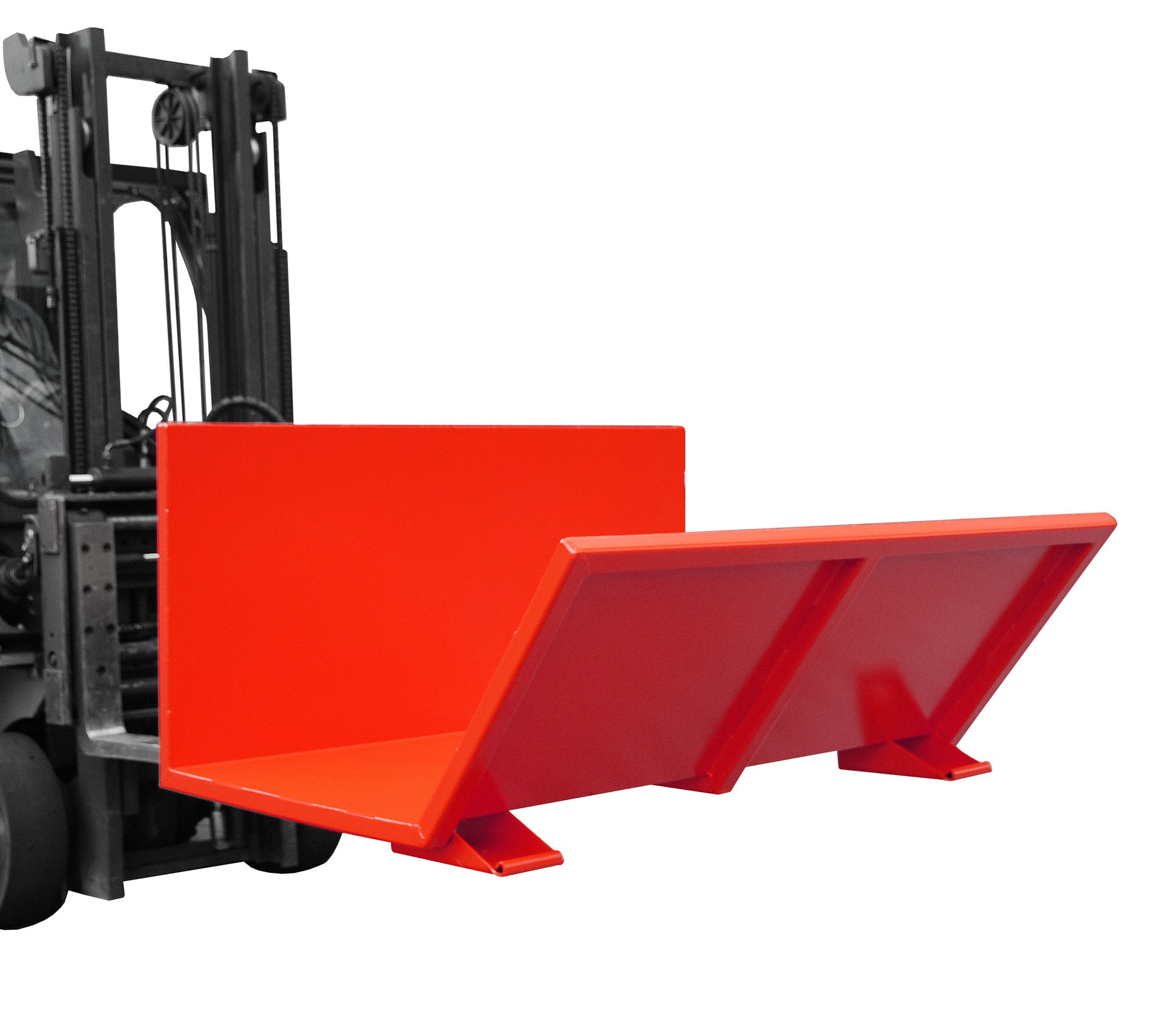 Langgutkipper LGK, lackiert, Feuerrot - Staplertechnik24 - 4512 - 04 - 0000 - 2