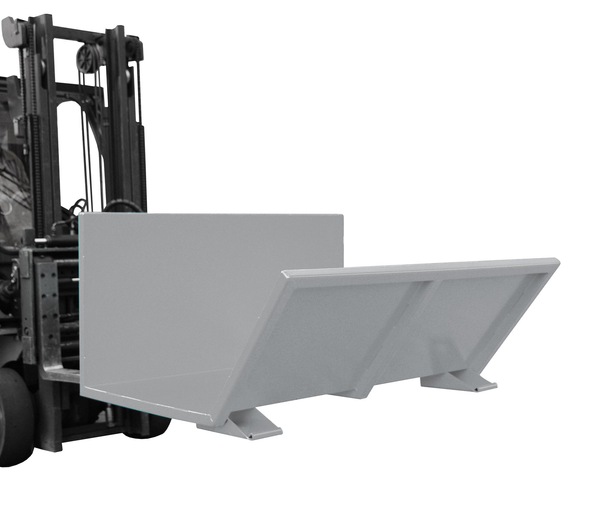 Langgutkipper LGK, lackiert, Mausgrau - Staplertechnik24 - 4512 - 04 - 0000 - 5