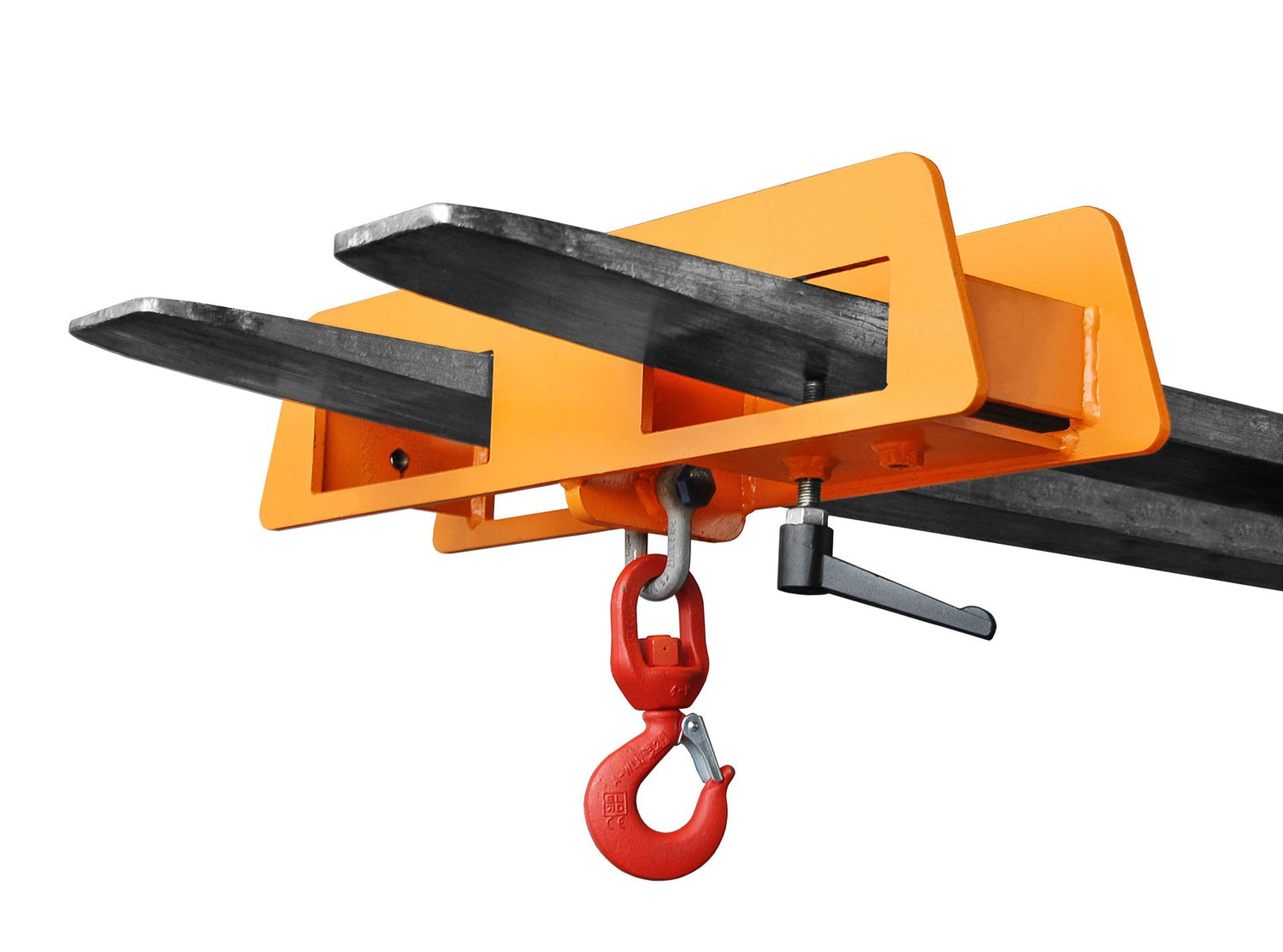 Lasthaken LH - II 2,5, lackiert, Gelborange - Staplertechnik24 - 4453 - 02 - 0000 - 1