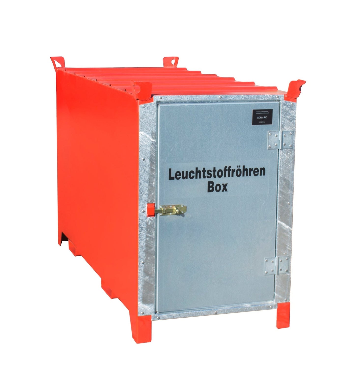 Leuchtstoffröhren - Box SL 150, lackiert, Feuerrot - Staplertechnik24 - 4422 - 01 - 0000 - 2