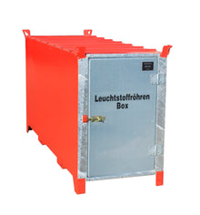 Leuchtstoffröhren - Box SL 200, lackiert, Feuerrot - Staplertechnik24 - 4422 - 02 - 0000 - 2