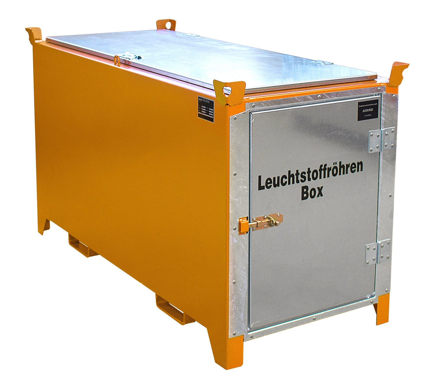Leuchtstoffröhren - Box SL - D 150, lackiert, Gelborange - Staplertechnik24 - 4422 - 03 - 0000 - 1