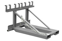 Mülltonnen - Heber MH - II, lackiert, Mausgrau - Staplertechnik24 - 4496 - 06 - 0000 - 5