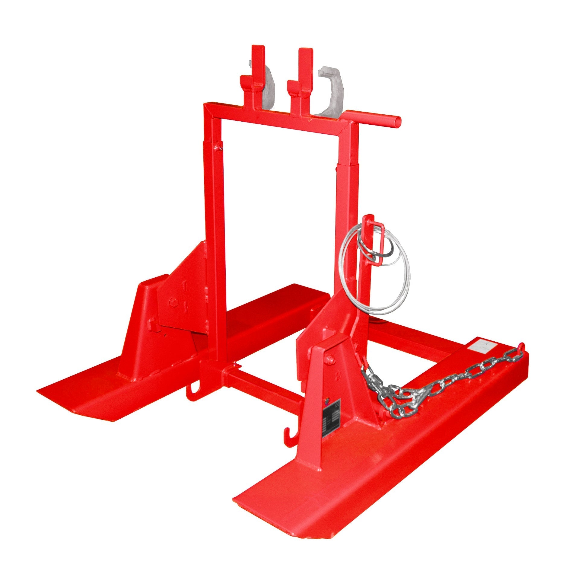 Mülltonnen - Kipper MK 120, lackiert, Feuerrot - Staplertechnik24 - 4496 - 02 - 0000 - 2