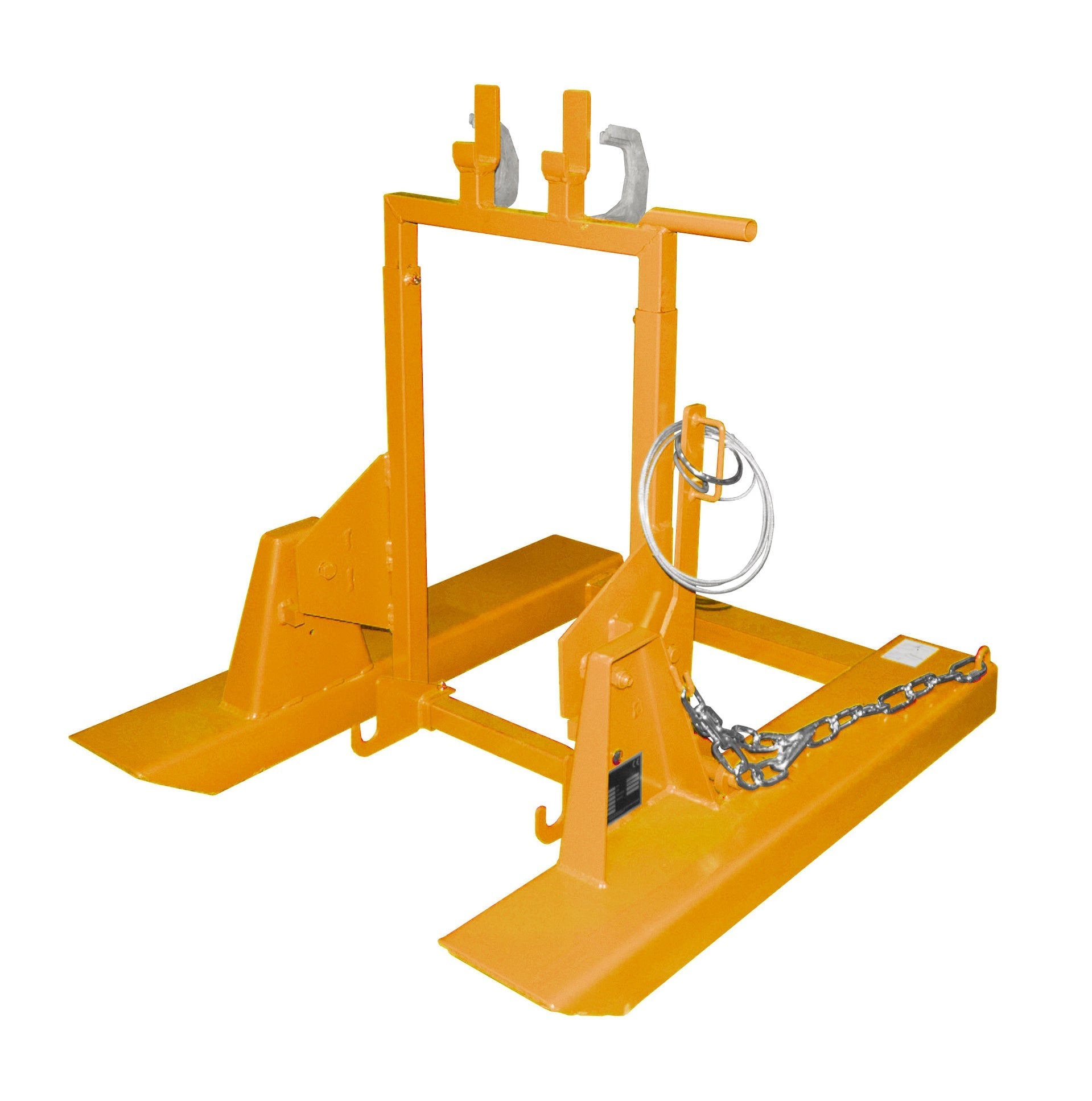 Mülltonnen - Kipper MK 120, lackiert, Gelborange - Staplertechnik24 - 4496 - 02 - 0000 - 1