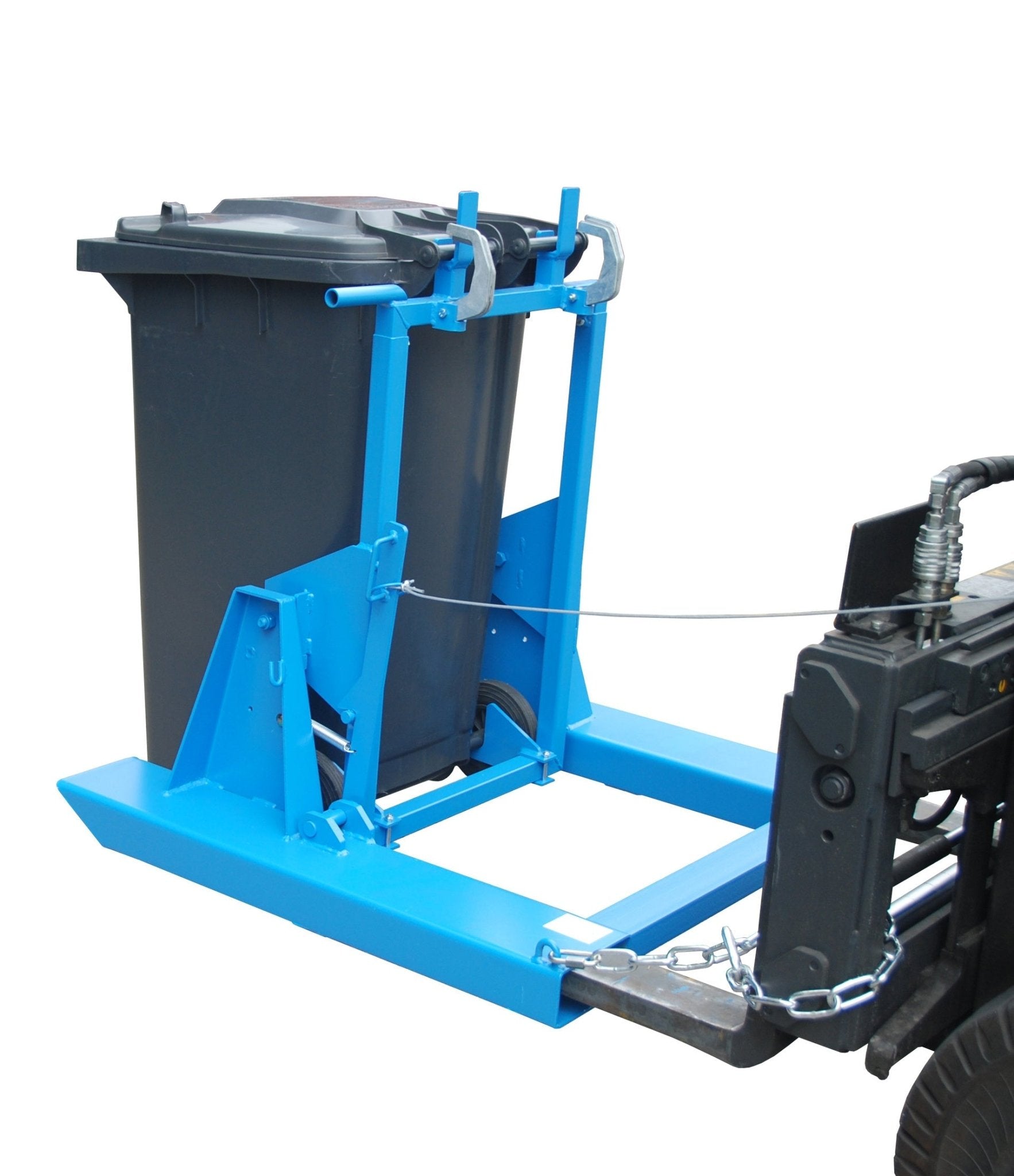 Mülltonnen - Kipper MK 240, lackiert, Lichtblau - Staplertechnik24 - 4496 - 01 - 0000 - 3