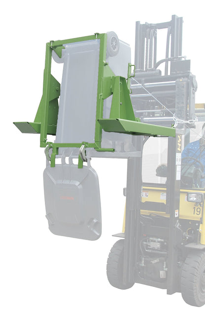 Mülltonnen - Kipper MK 240, lackiert, Resedagrün - Staplertechnik24 - 4496 - 01 - 0000 - 4