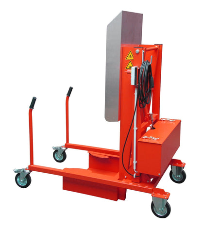 Mülltonnen - Kippstation MKS - 230V, lackiert, Feuerrot - Staplertechnik24 - 4476 - 10 - 0000 - 2