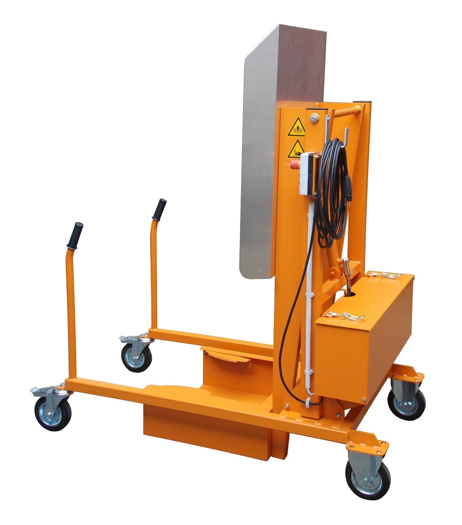 Mülltonnen - Kippstation MKS - 230V, lackiert, Gelborange - Staplertechnik24 - 4476 - 10 - 0000 - 1