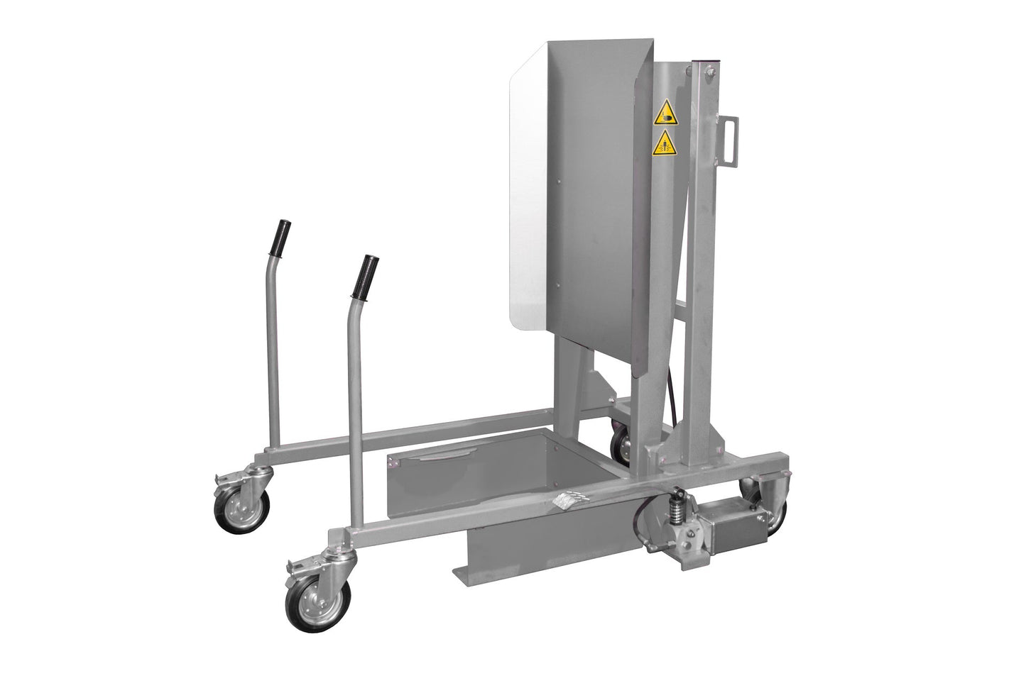 Mülltonnen - Kippstation MKS - F, lackiert, Mausgrau - Staplertechnik24 - 4476 - 07 - 0000 - 5