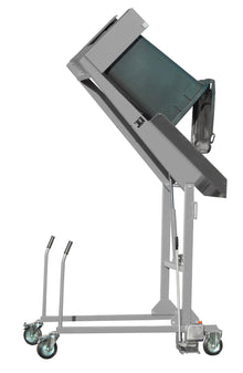 Mülltonnen - Kippstation MKS - H, lackiert, Mausgrau - Staplertechnik24 - 4476 - 08 - 0000 - 5